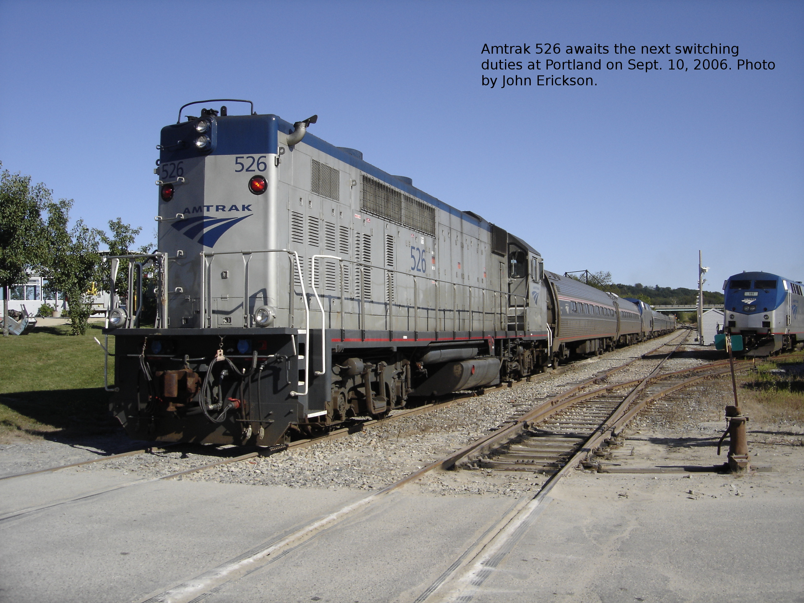Amtrak Engine 520 - 527