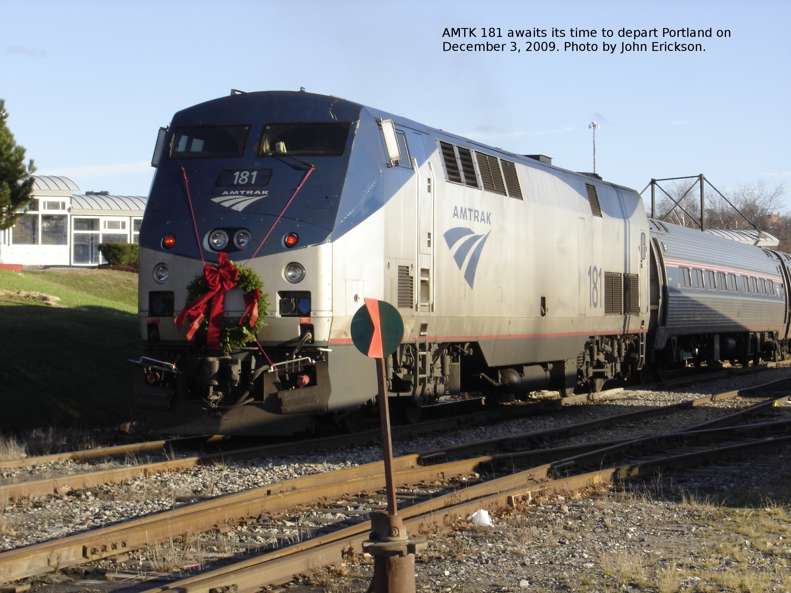 Amtrak Engine 181 Pictures
